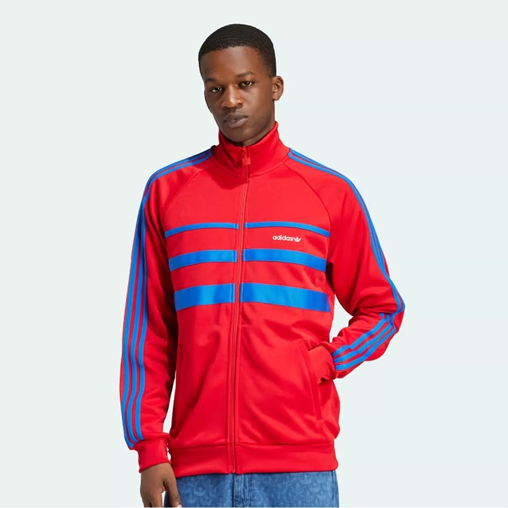 NEW Adidas Originals The First Track Top Jacket Men’s XL Red Blue NWT $90 Retail